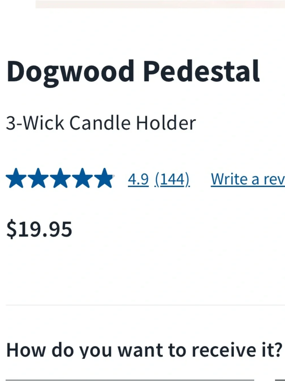 Bath & Body Works Silver Dogwood Candle Pedestal &Bejeweled Silver Candle Holder - Picture 15 of 15